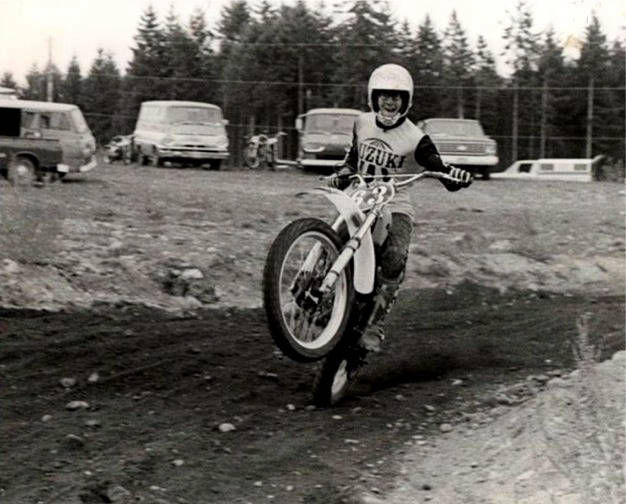Jolly racer Vern Hubuer in mid 70's
